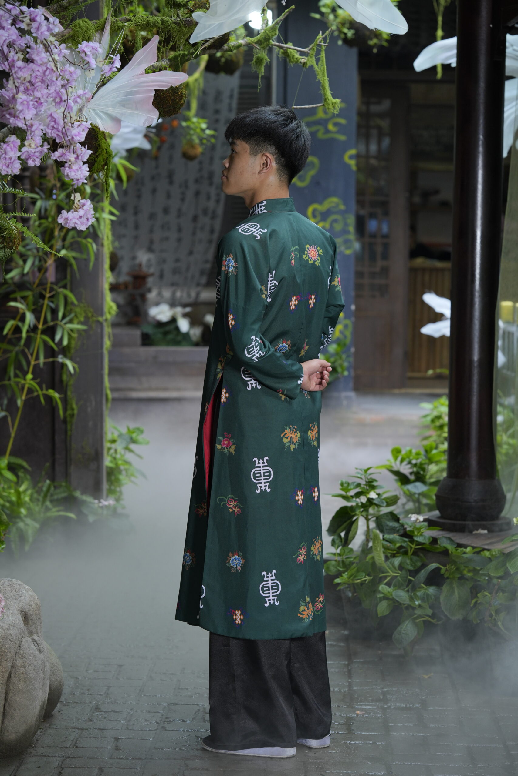 Áo Tấc Nam Xanh Lá
